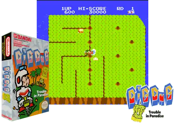 dig dug 2 : trouble in paradise